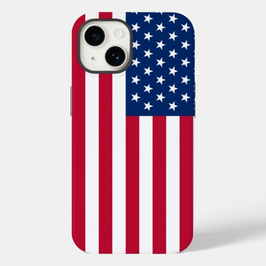 American Flag Cell Phone Case (Achterkant)