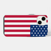 American Flag Cell Phone Case iPhone Hoesje (Achterkant horizontaal)
