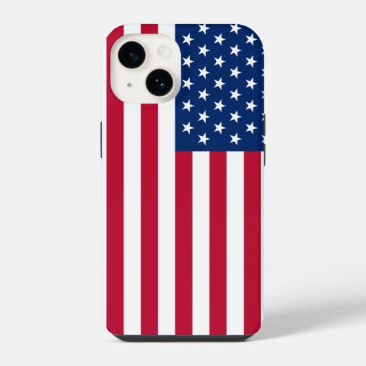 American Flag Cell Phone Case iPhone Hoesje (Achterkant)
