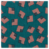   American Flag Composition 1 Stof (Close Up)