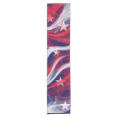 American flag Custom Table Runner Korte Tafelloper (Voorkant)