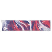 American flag Custom Table Runner Korte Tafelloper (Horizontaal)