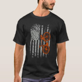 American Flag Cycling T-shirt (Voorkant)
