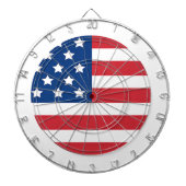 “American Flag” Dart Board Dartbord (Voorkant)
