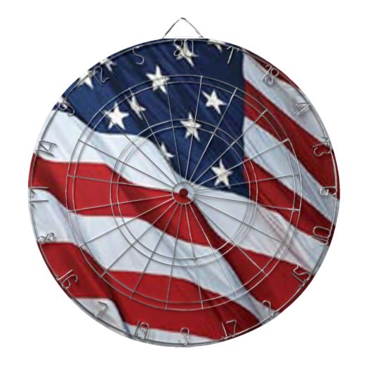 American Flag Dart Board Dartbord (Voorkant)