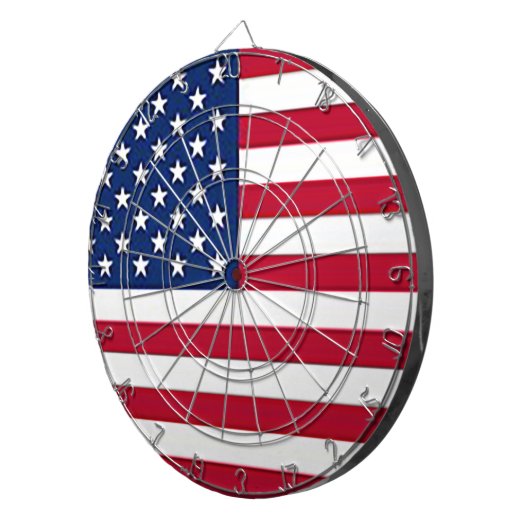 American flag dartbord (Voorkant Rechts)