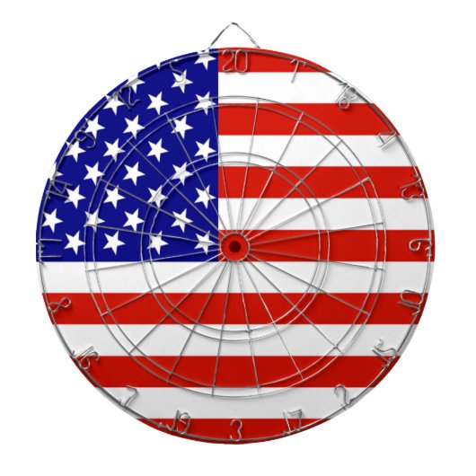 AMERICAN FLAG DARTBORD (Voorkant)