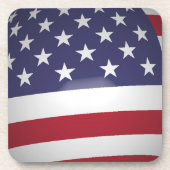 AMERICAN FLAG DRANKJES ONDERZETTER (Voorkant)