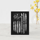 American Flag Duckpin Bowling -  Duckpin Bo Kaart (Gele Bloem)