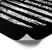 American Flag Duckpin Bowling - Duckpin Bo Poster (Hoek)