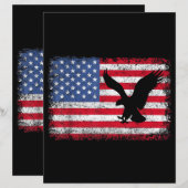 American Flag Eagle USA (Voorkant / Achterkant)
