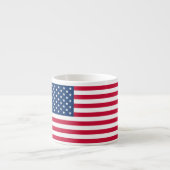 American Flag Espresso Cup Verenigde Staten Espresso Kop (Voorkant)