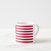 American Flag Espresso Cup Verenigde Staten Kop (Voorkant rechts)