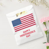 American Flag Favor Bag Bedankzakje (Gezegeld)