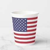 American Flag, Flag of United States Papieren Bekers (Voorkant)
