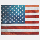 AMERICAN FLAG FLEECE DEKEN (Voorkant (Horizontaal))