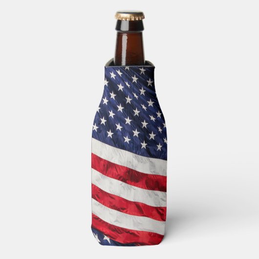 AMERICAN FLAG FLESJESKOELER (Fles Voorkant)