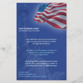 American Flag Flyer (Voorkant)