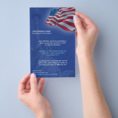 American Flag Flyer (Hand)