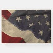 American Flag gepersonaliseerd gastenboek (Achterkant)