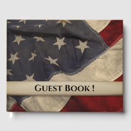 American Flag gepersonaliseerd gastenboek