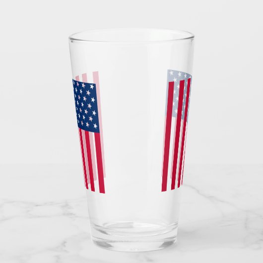 American Flag Glass Glas (Links)