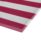 American Flag Glass Snijplank (Hoek)