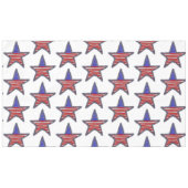 American Flag glitter star Tafelkleed (Voorkant (Horizontaal))