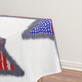 American Flag glitter star Tafelkleed (Voorbeeld)