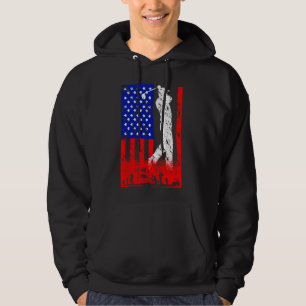 American Flag Golf Club USA 4 juli voor mannen WO Hoodie