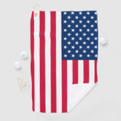 American Flag Golf Handdoek Patriottisch (Insitu)