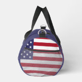 American Flag Golf Speler - Gepersonaliseerd Blauw Plunjezak (Rechts)