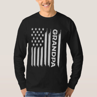 AMERICAN FLAG GRANDPA Graphic T-shirt