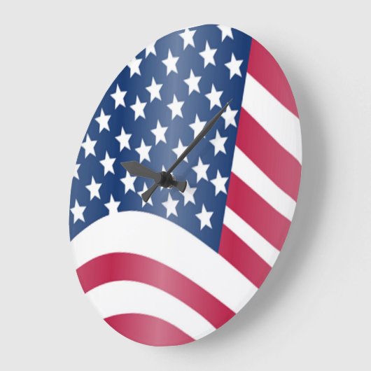 AMERICAN FLAG GROTE KLOK (Hoek)