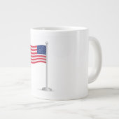 american flag grote koffiekop (Voorkant rechts)