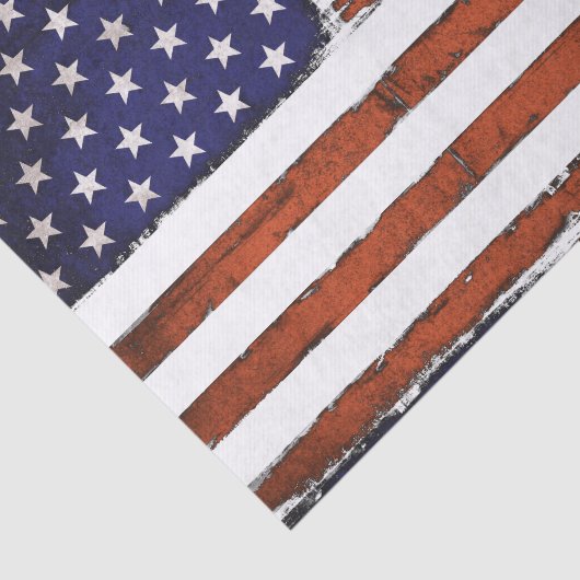 American Flag Grunge Edition Tissuepapier (Detail)