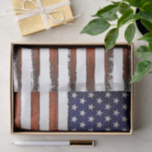 American Flag Grunge Edition Tissuepapier (Geschenk)