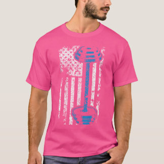 American Flag Gym en Fitness Gewichtheffen Gift T-shirt