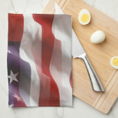 American Flag Hand Towel Theedoek (Quarter Fold)
