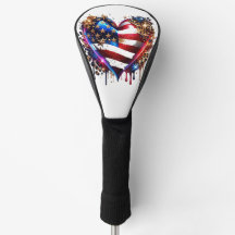 American Flag Heart