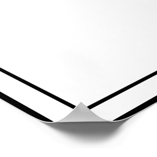 American Flag Heart Poster (Hoek)