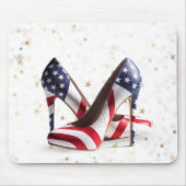 American Flag High Heel Shoes Muismat (Voorkant)