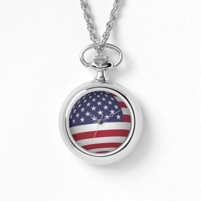AMERICAN FLAG HORLOGE (Voorkant)
