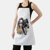 American Flag Horse Patriottisch Verenigde Staten Schort (Insitu)