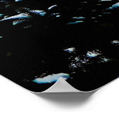 American Flag in Snow Poster (Hoek)