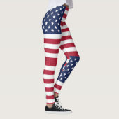 American Flag Independence Day Leggings (Rechts)