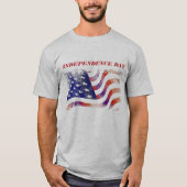 American Flag Independence Day T-shirt (Voorkant)