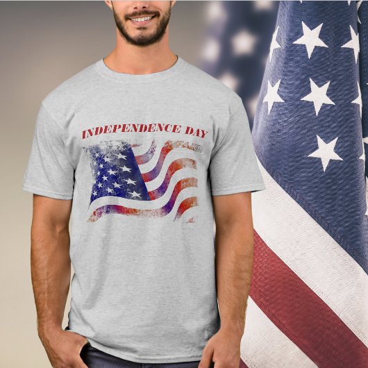American Flag Independence Day T-shirt
