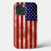American Flag Iphone 13 Pro Max. Hoesje (Achterkant)