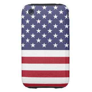 American Flag iPhone 3G/3GS Hoesje-Mate Tough iPhone 3 Hoesje